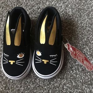 Vans : Toddler- slip on Bunny Design